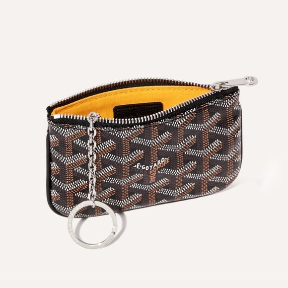 NWT🖤GOYARD🖤Sénat Nano Key Pouch Coin Purse Keychain - Picture 1 of 9